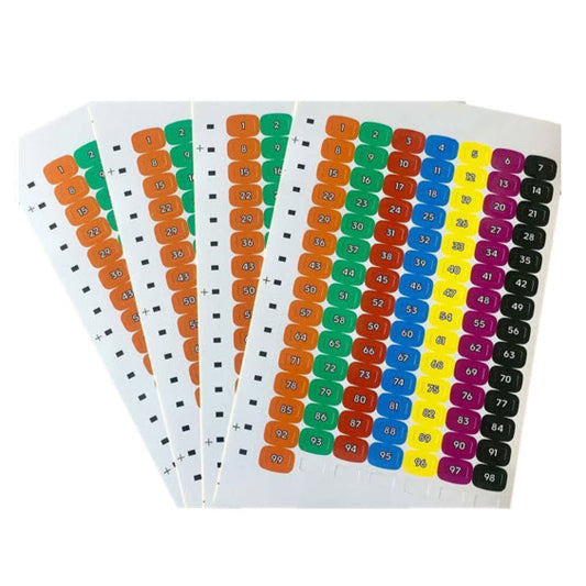ZONE Monitor Stickers (1–99)