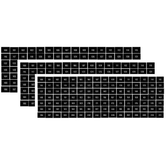 Spirit Charging Case Stickers (1-99)